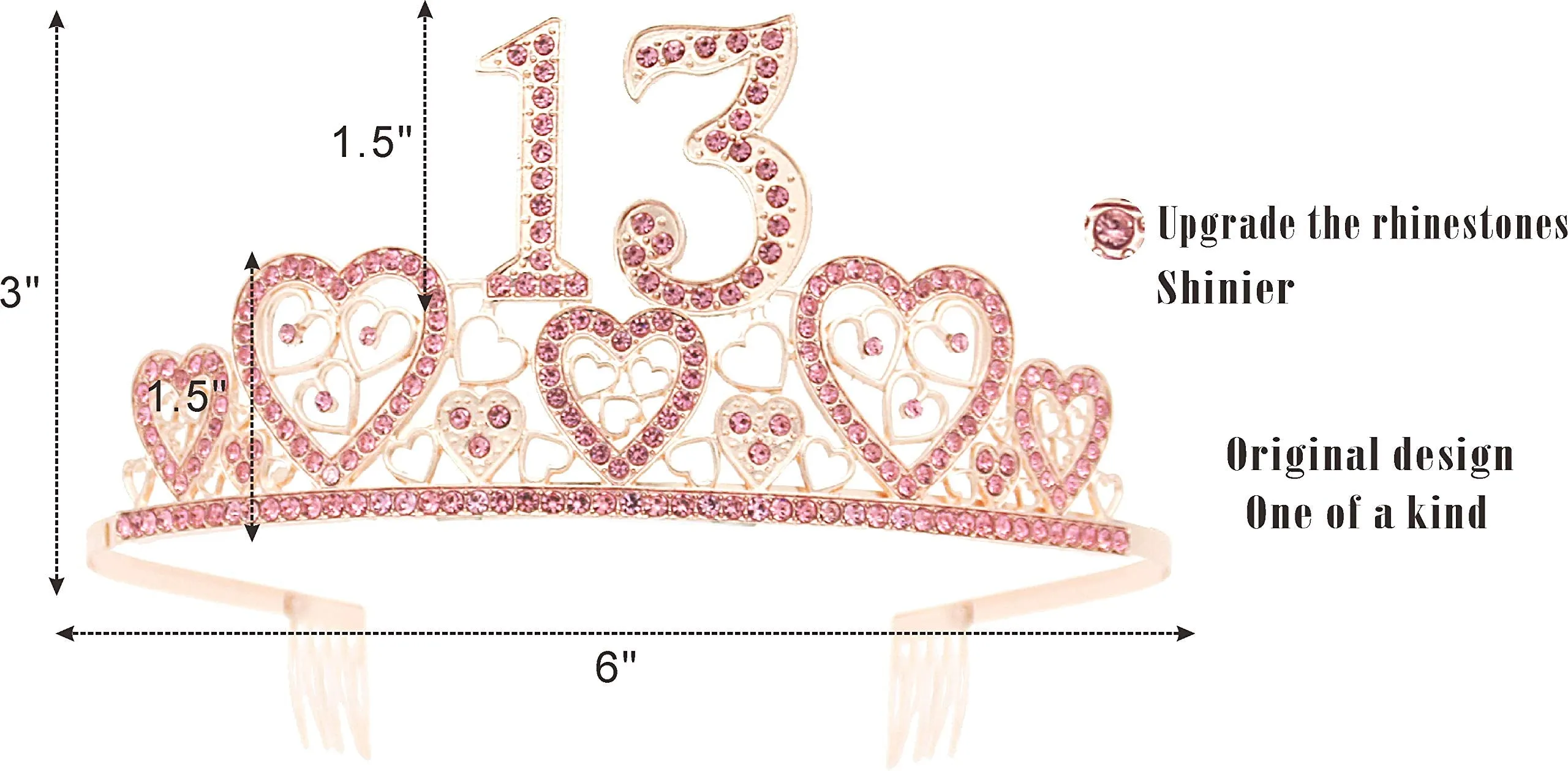 13th Birthday,13th Birthday Decorations,13th Birthday Gifts,13th Birthday Gifts for Girl