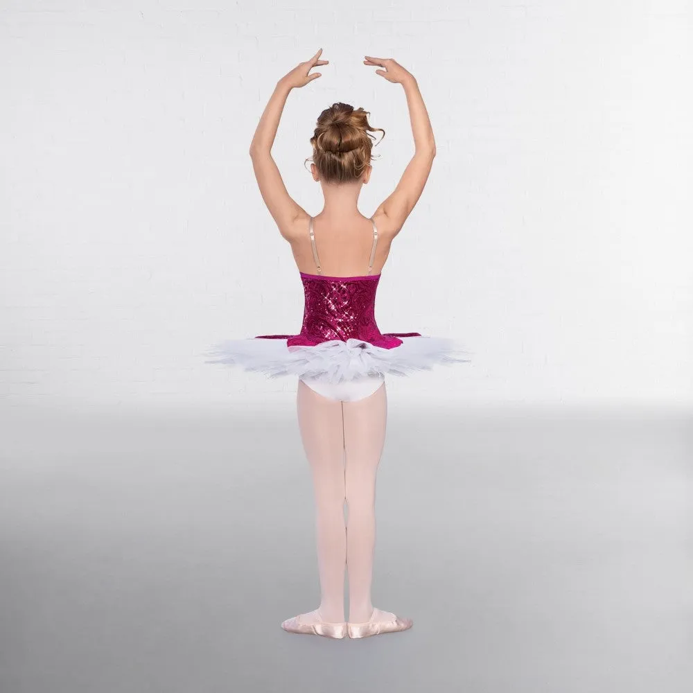 1st Position Sequin Velour Petal Tutu