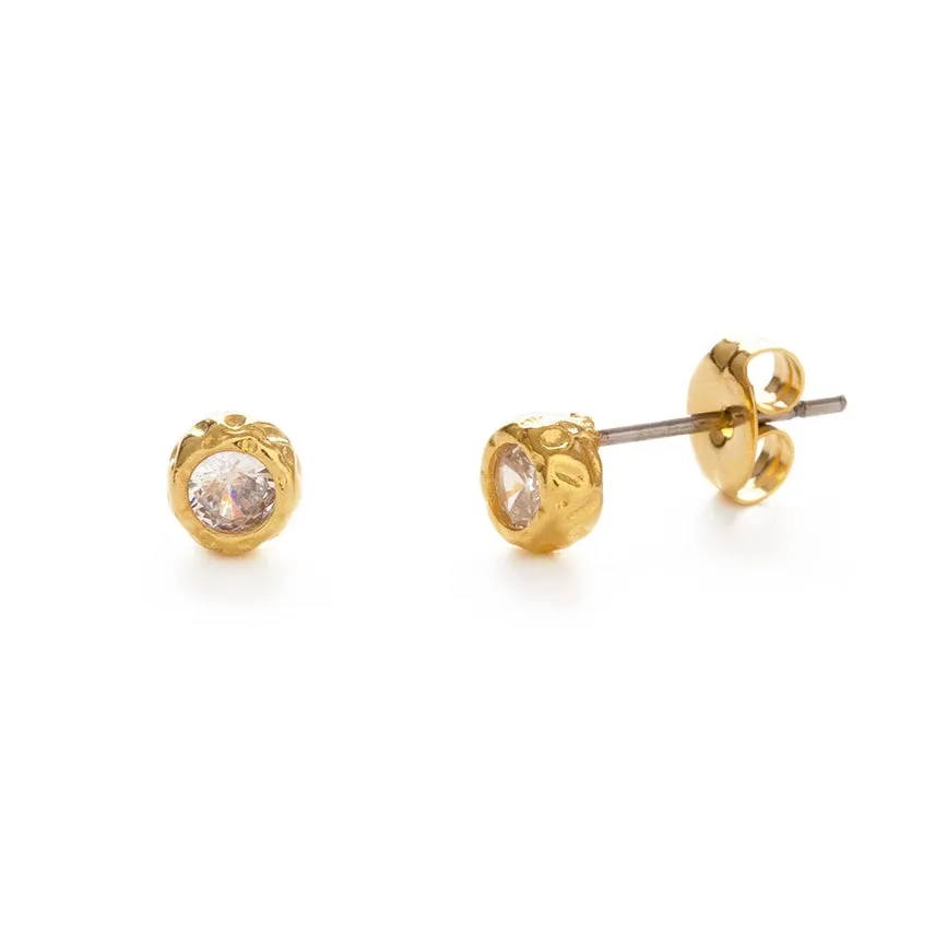 5mm Crystal Stud Earrings