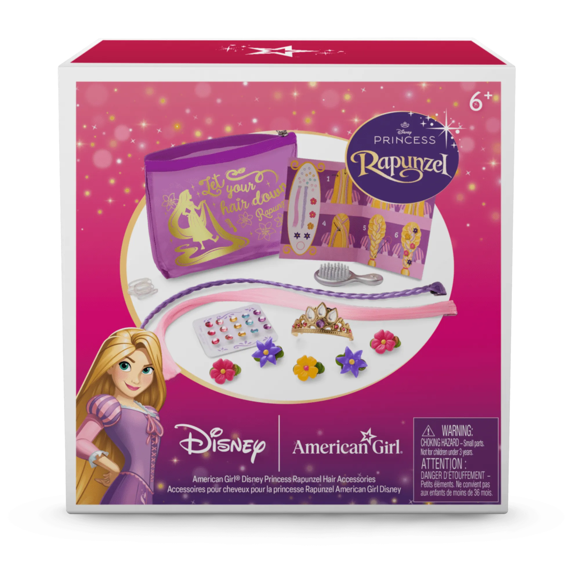 American Girl® Disney Princess Rapunzel Hair Accessories for 18-inch Dolls