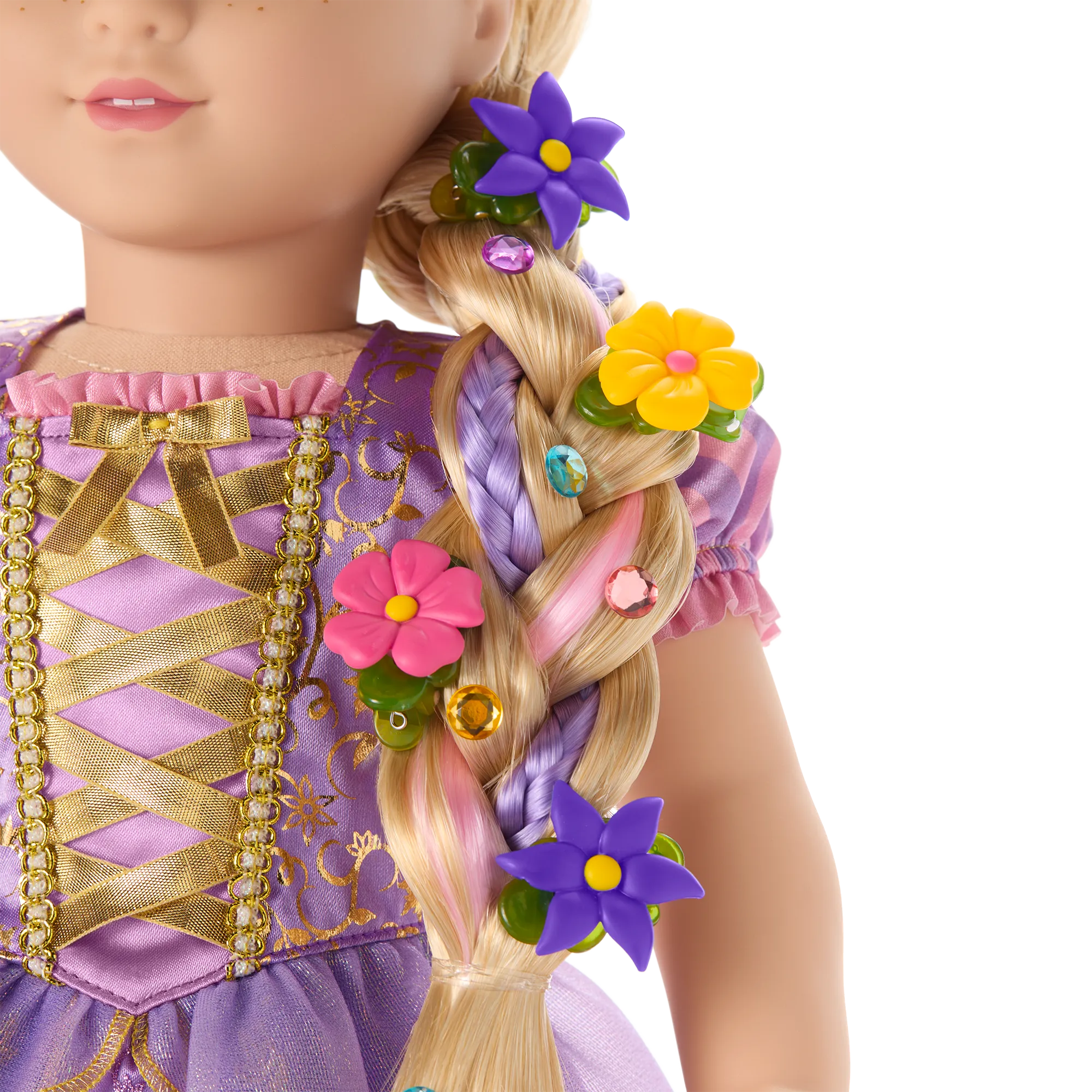 American Girl® Disney Princess Rapunzel Hair Accessories for 18-inch Dolls