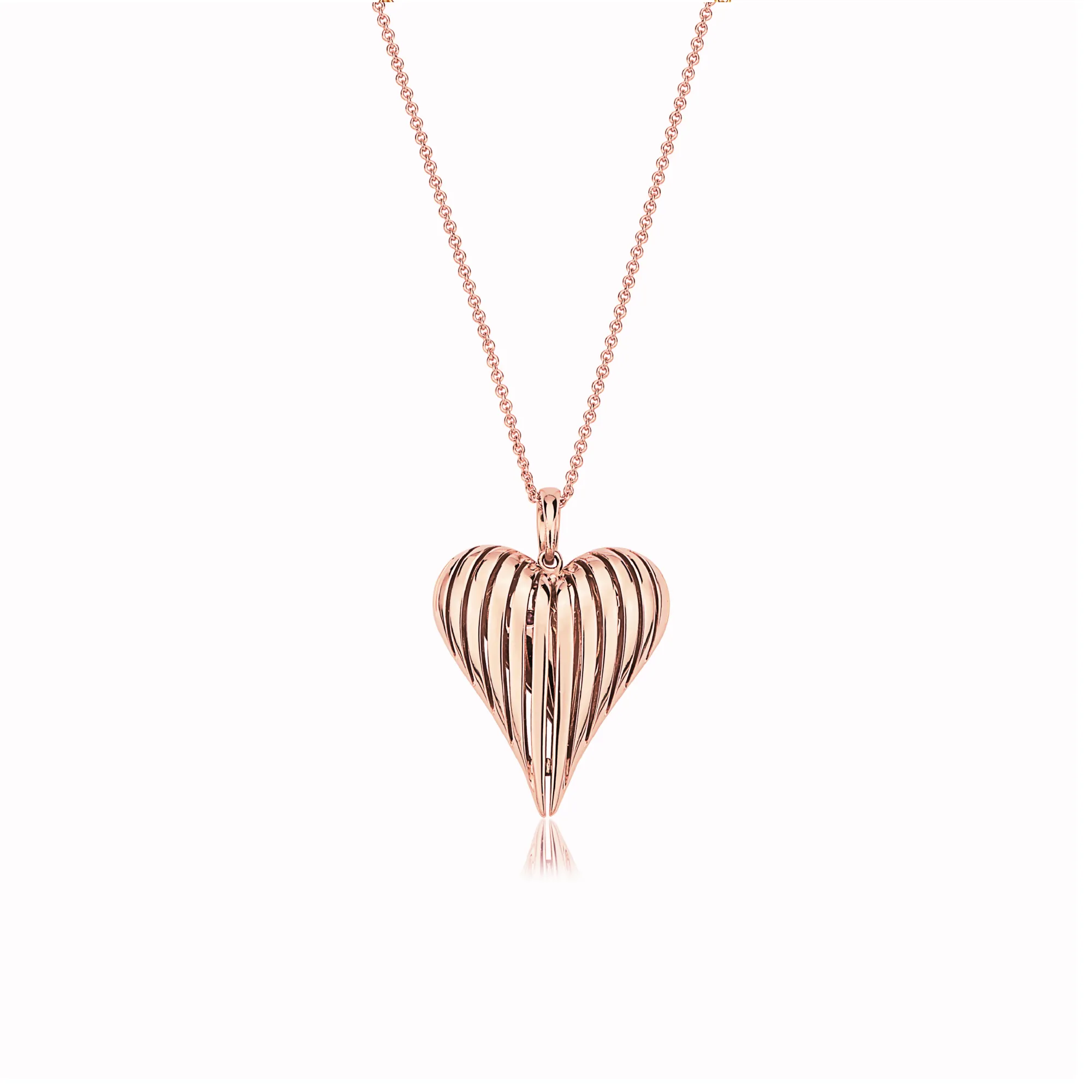 Angel Heart Small Gold Pendant