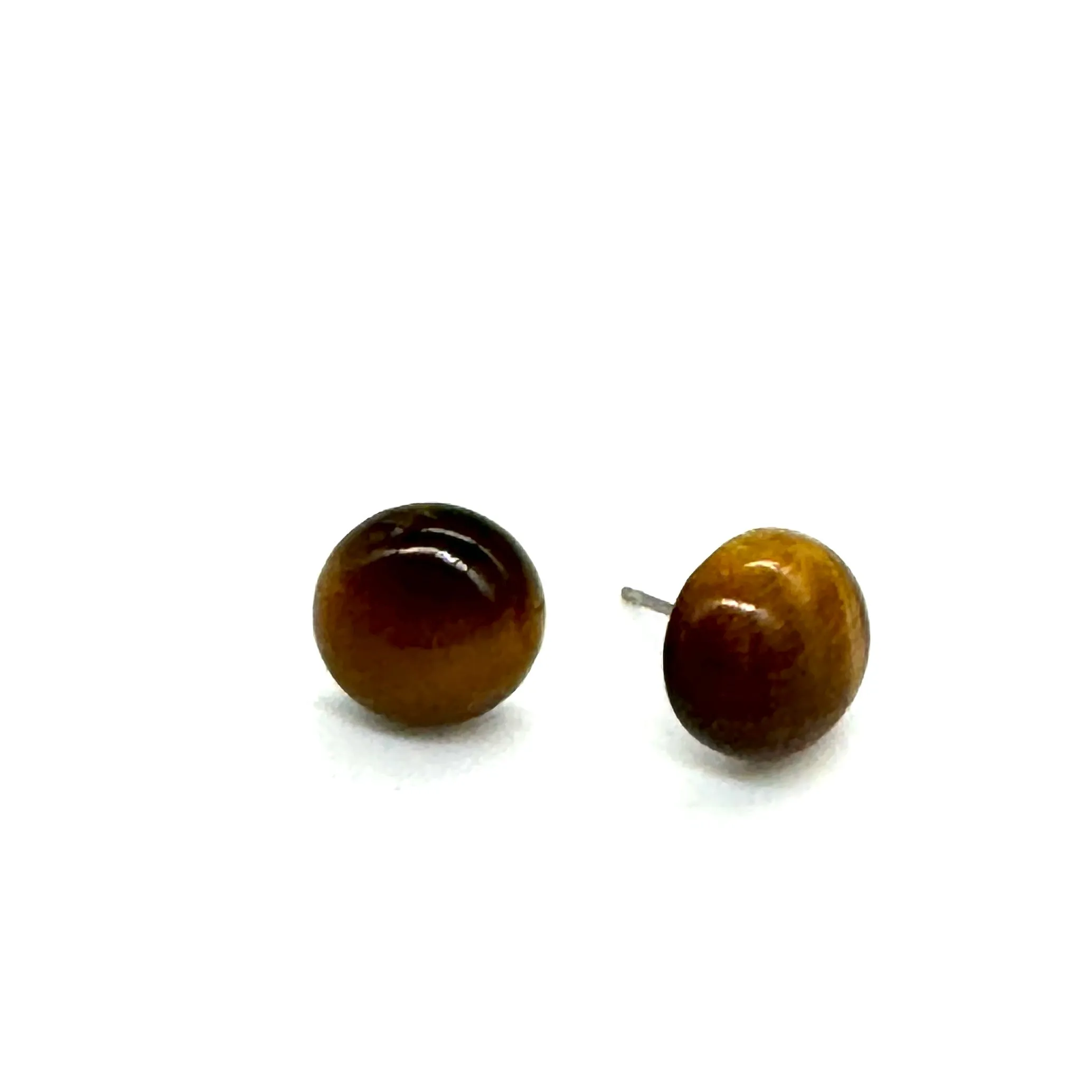 Authentic TigersEye Stud Earrings *