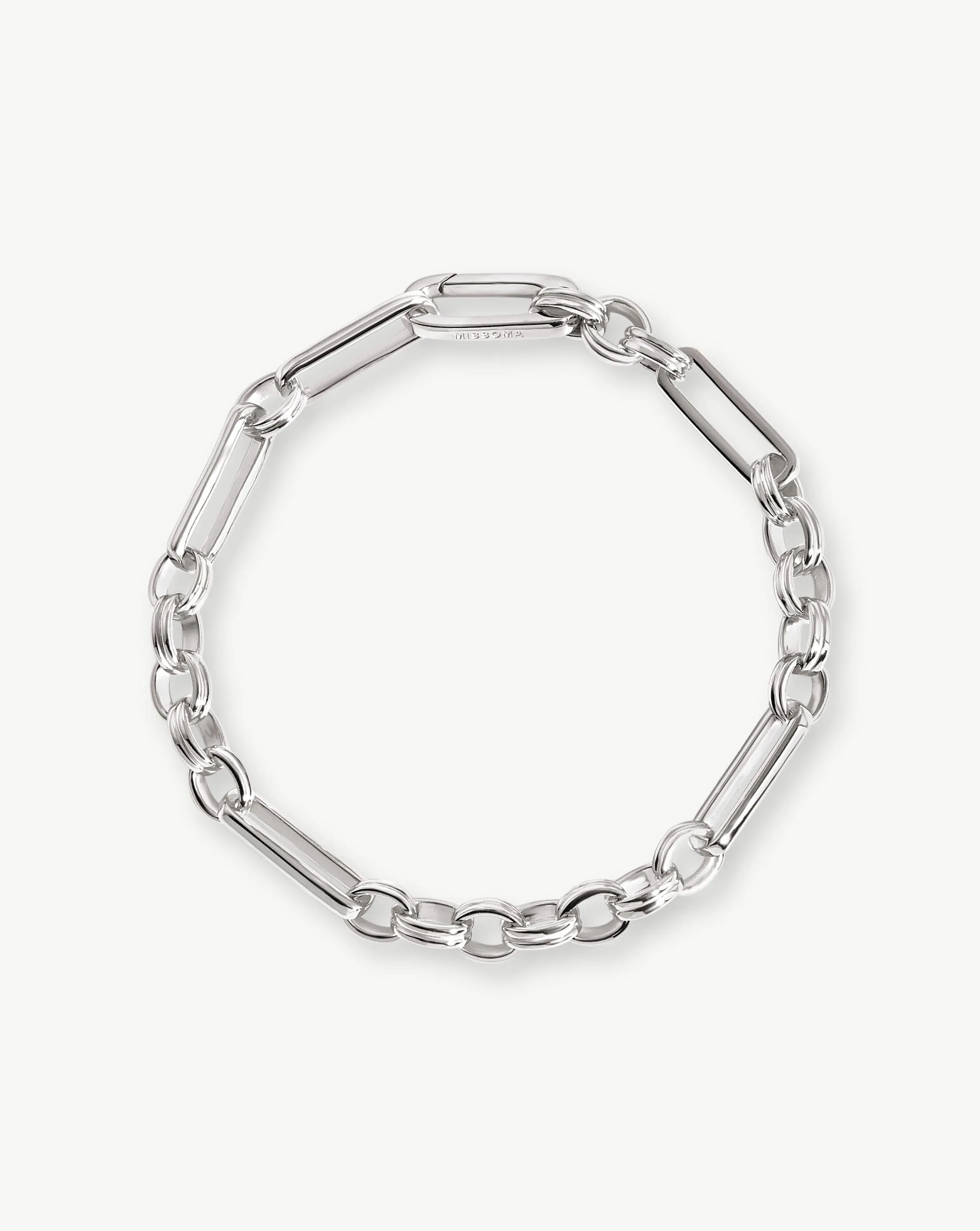 Axiom Chain Bracelet | Silver Plated