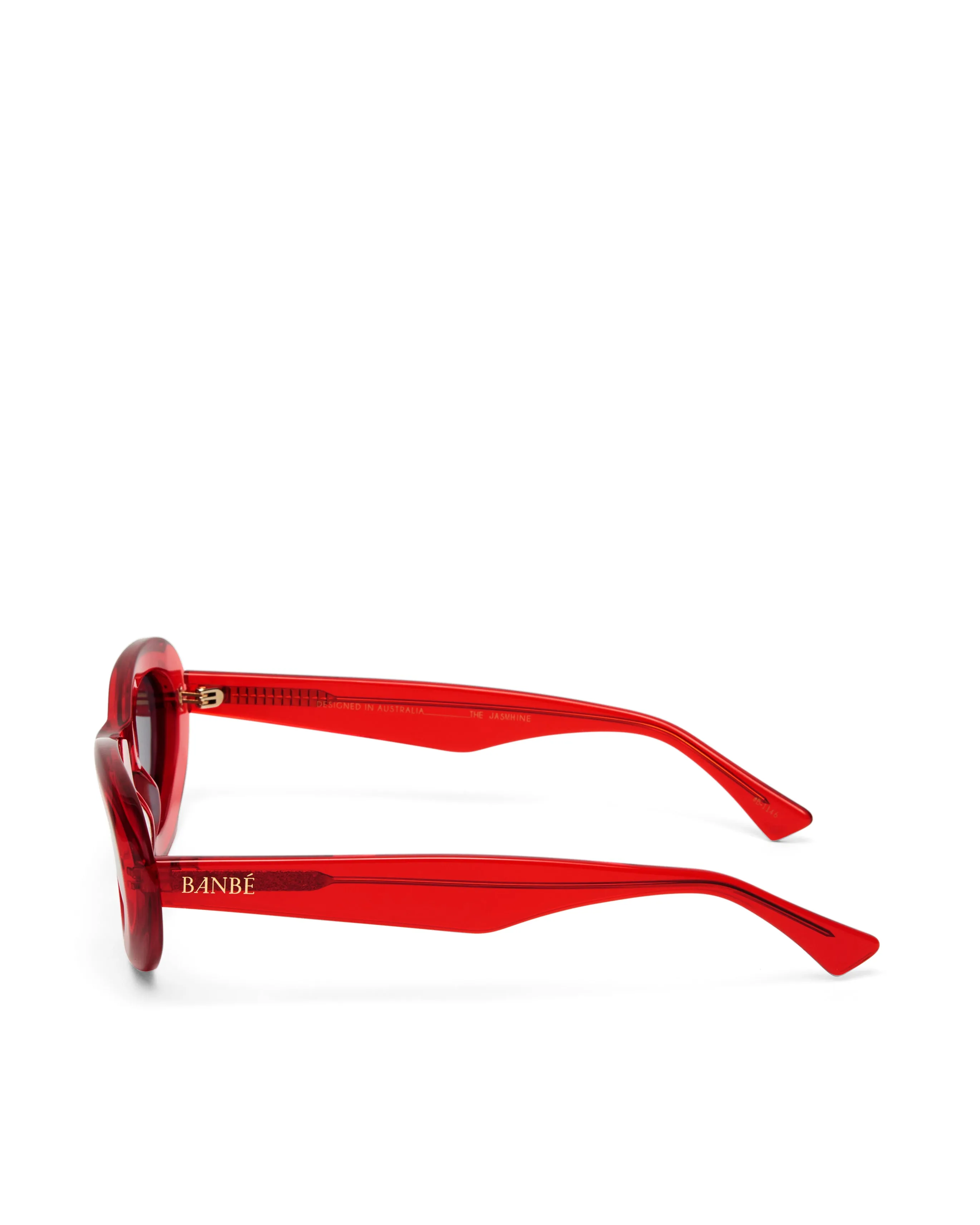 BANBE EYEWEAR Womens The Jasmine Sunglasses - Ruby Jet