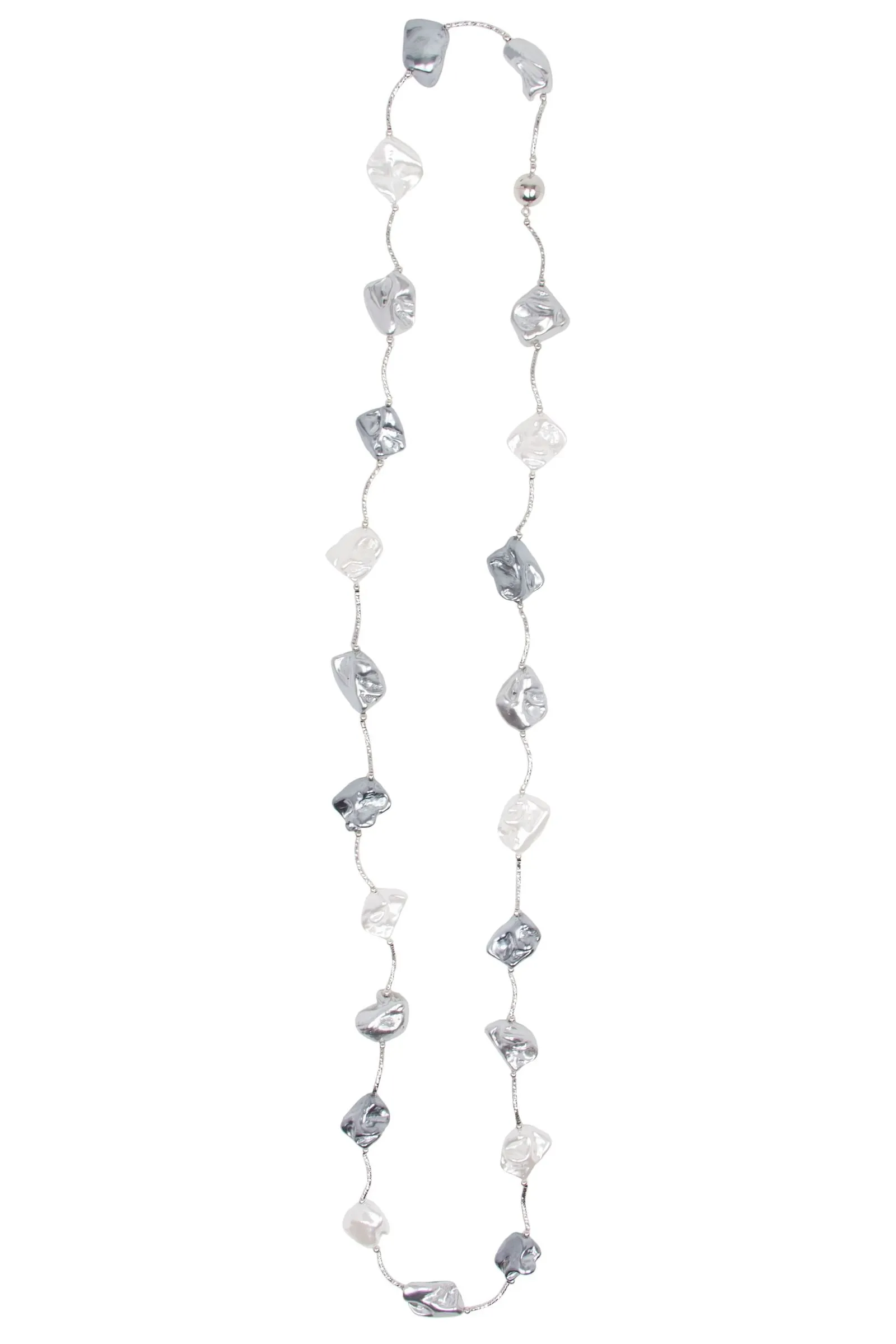 Baroque Pearl Multi Long Necklace