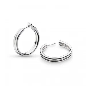 Bevel Unity Maxi Hoop Earrings 61175RP