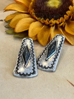 Black Diamond Earrings