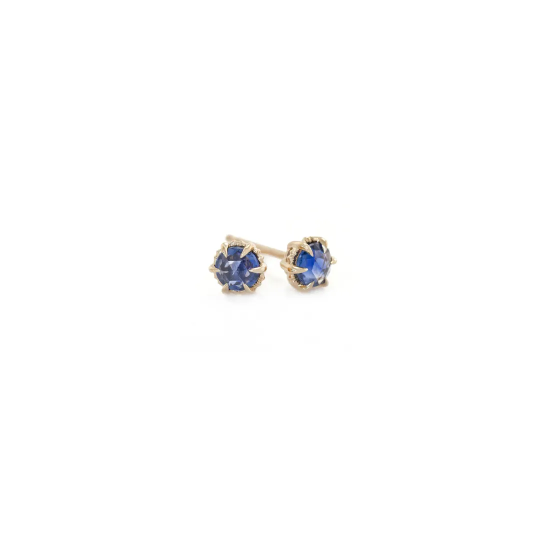 Blue Sapphire Evergreen Studs