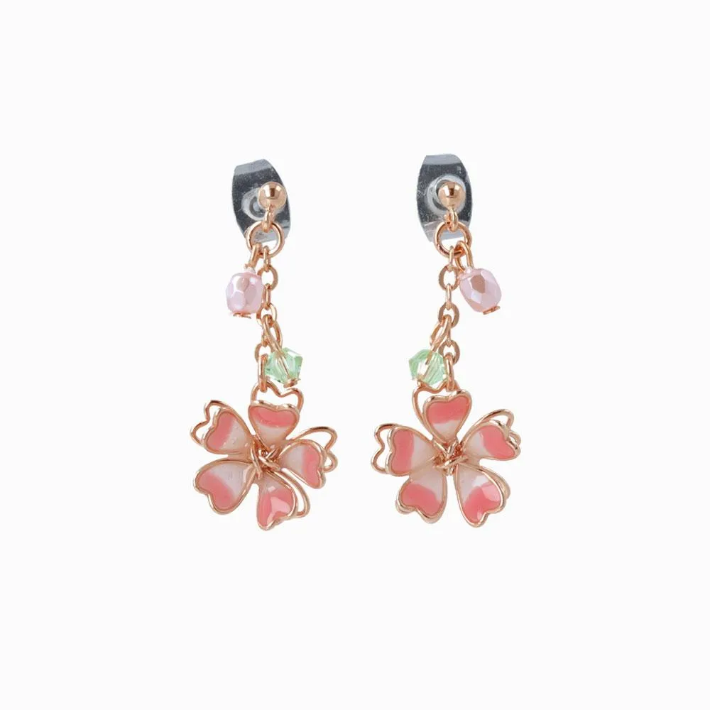 Cherry Blossom Sakura Drop Earrings