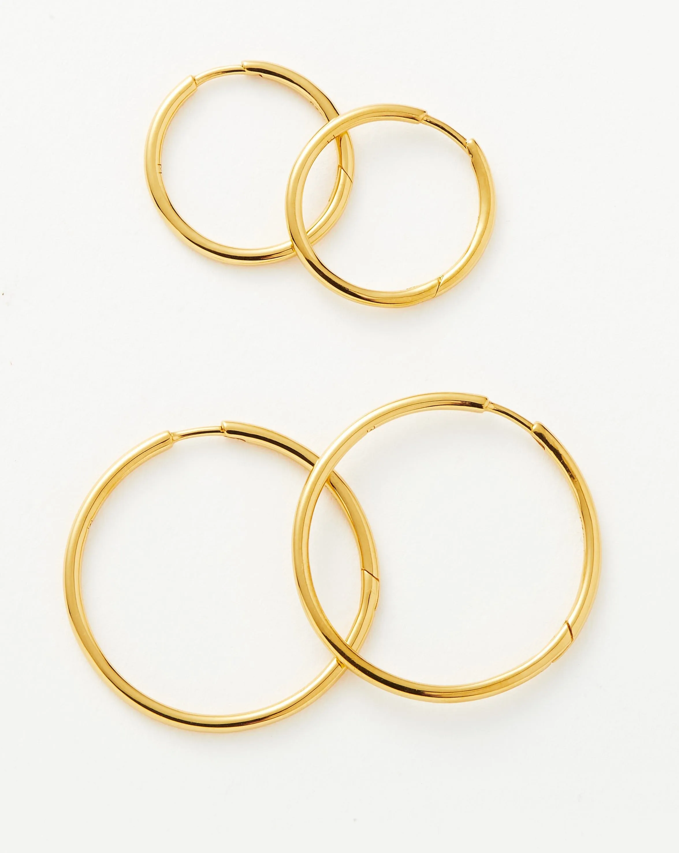 Classic Hoop Earring Set