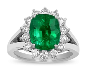 Colombian Emerald Ring, 4.68 Carats