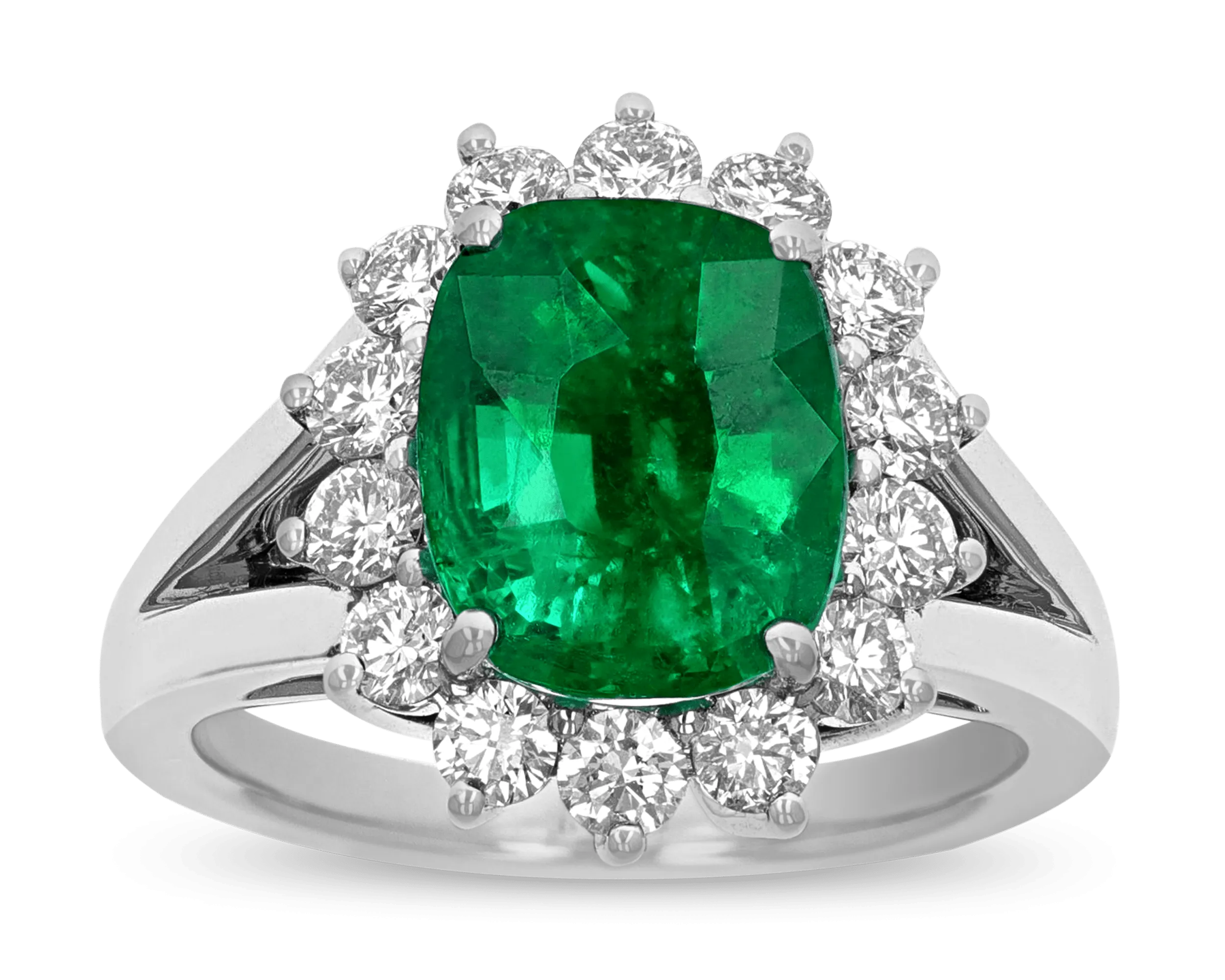 Colombian Emerald Ring, 4.68 Carats