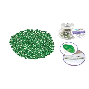 Craft Embellishments Rhinestone Diamond Emerald