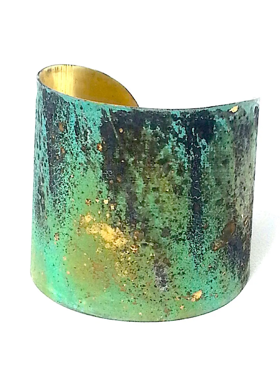 Cuff Bracelet Garden Patina