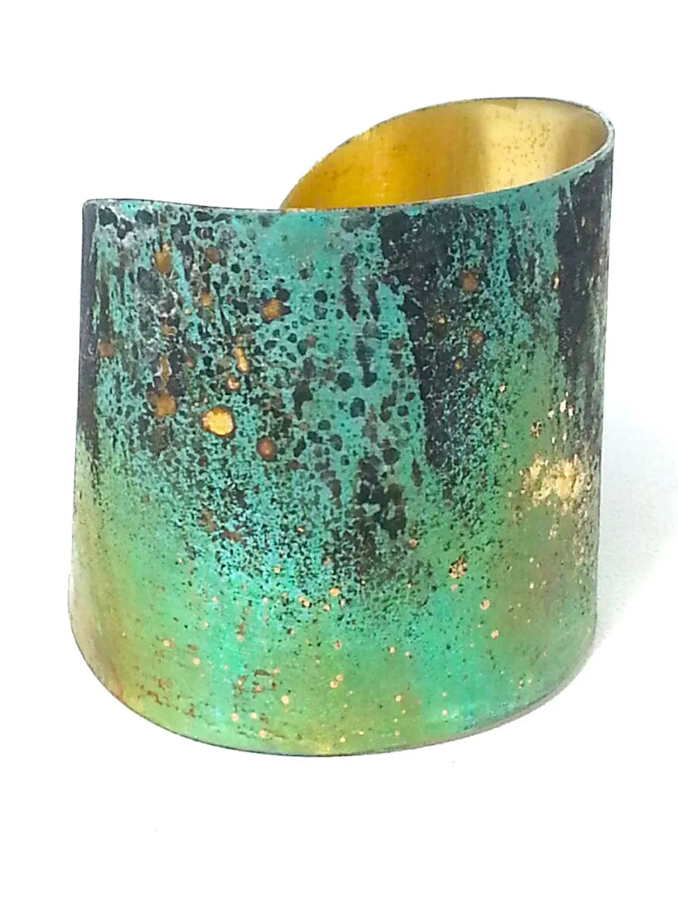 Cuff Bracelet Garden Patina