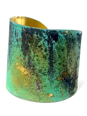 Cuff Bracelet Garden Patina