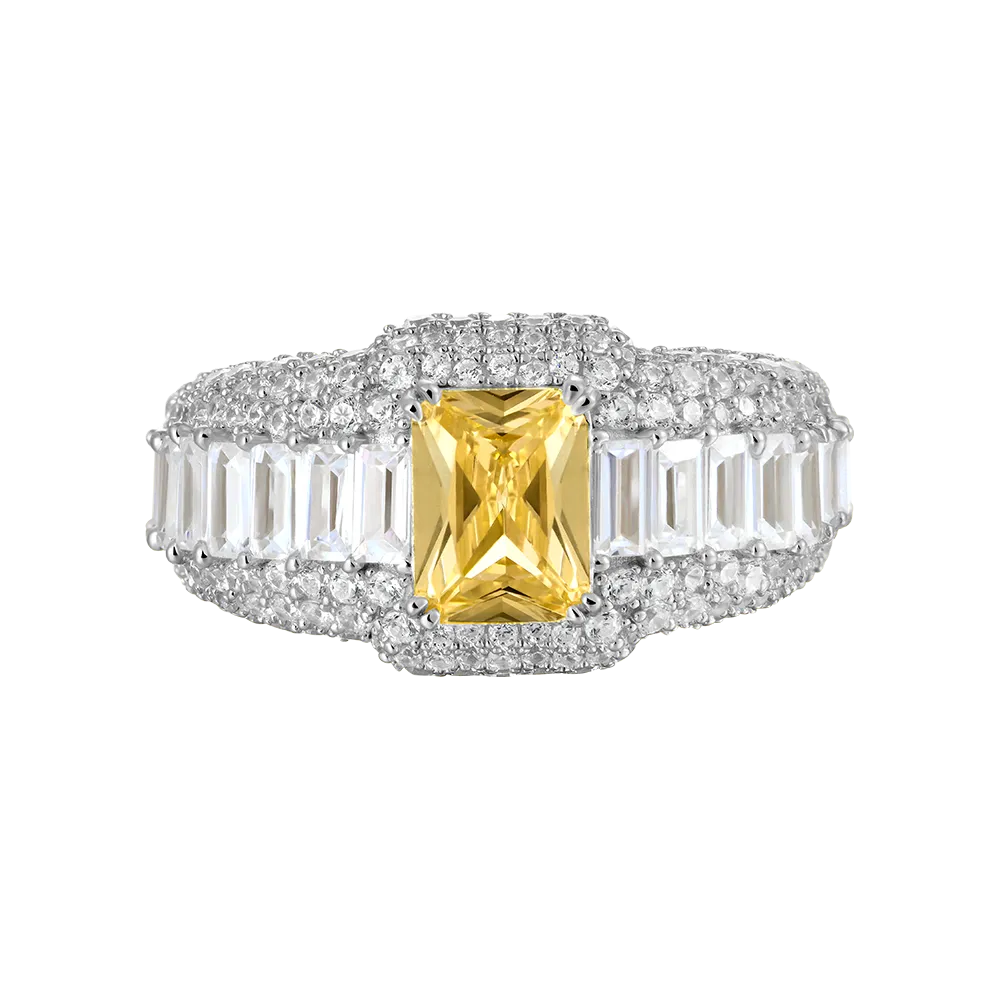 Custom Emerald Cut Ring