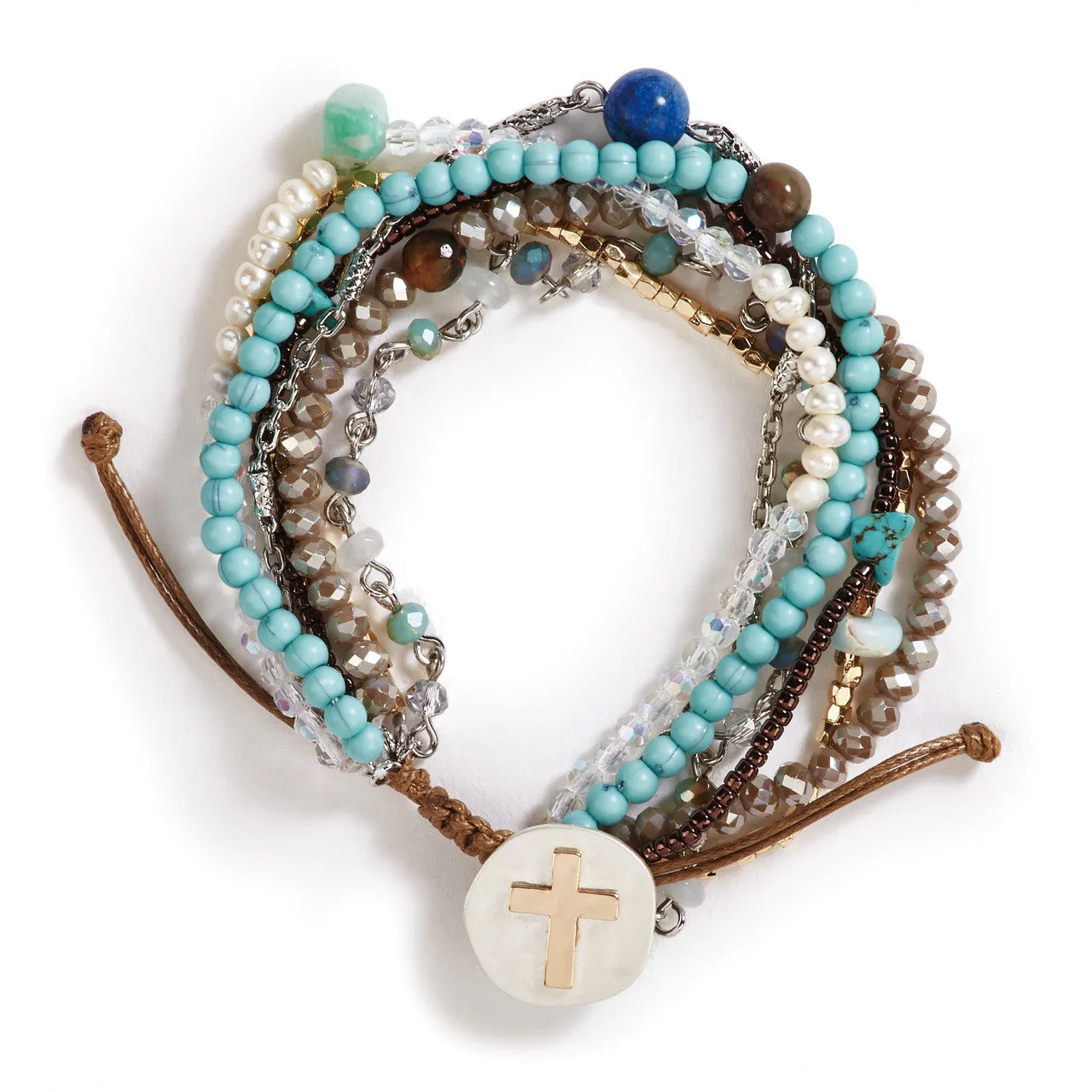 Demdaco - Prayer Bracelet - Turquoise