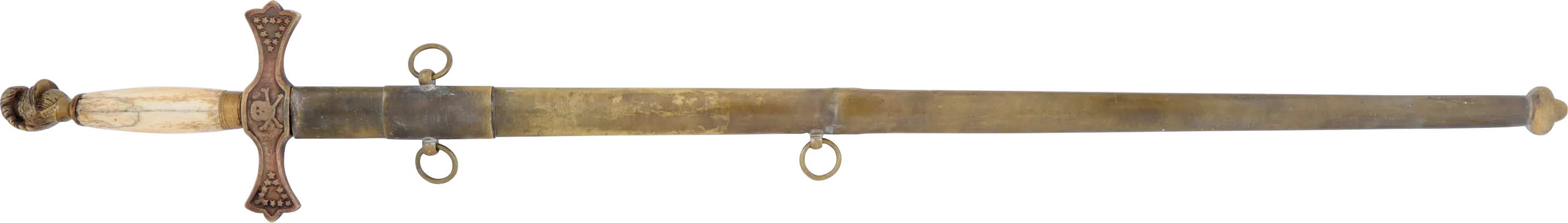 DOUBLY RARE EARLY MASONIC SWORD