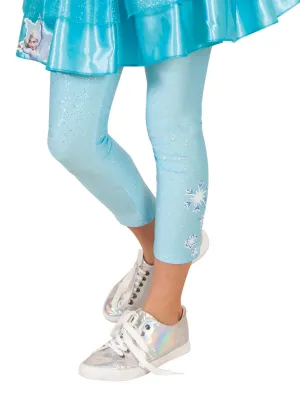 Elsa Footless Tights for Kids - Disney Frozen