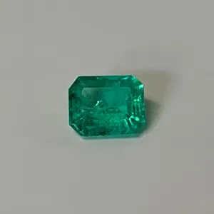 Emerald Cut Natural Emerald Loose Gemstone 0.67 carat.