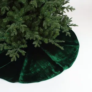 Emerald Velvet Tree Skirt, 60"