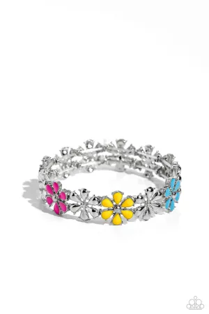 Floral Fair - Multi Bracelet - Paparazzi Accessories