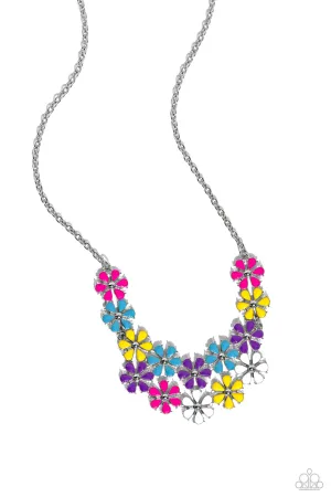 Floral Fever - Multi Necklace - Paparazzi Accessories