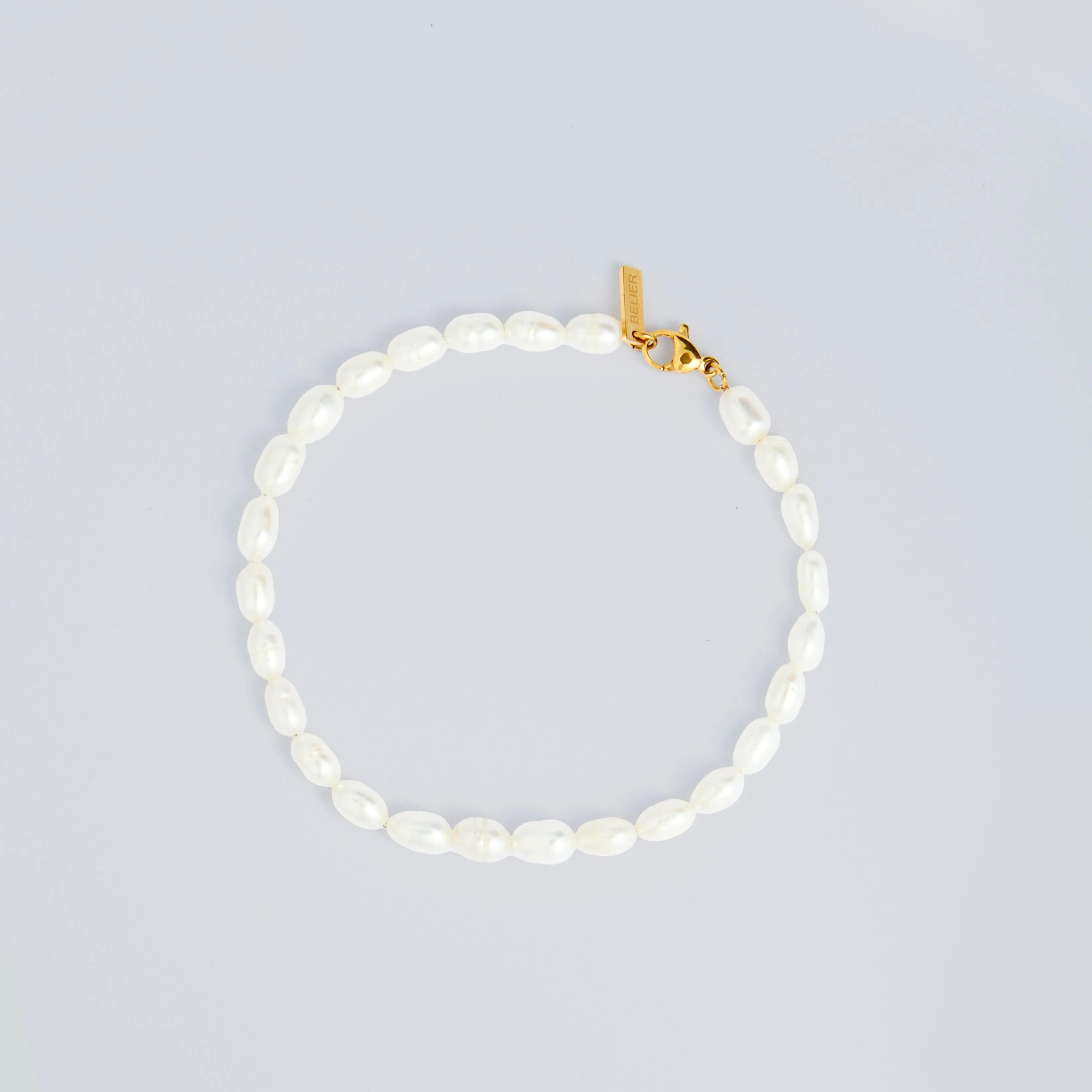 Gold Pearl Bracelet