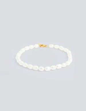 Gold Pearl Bracelet