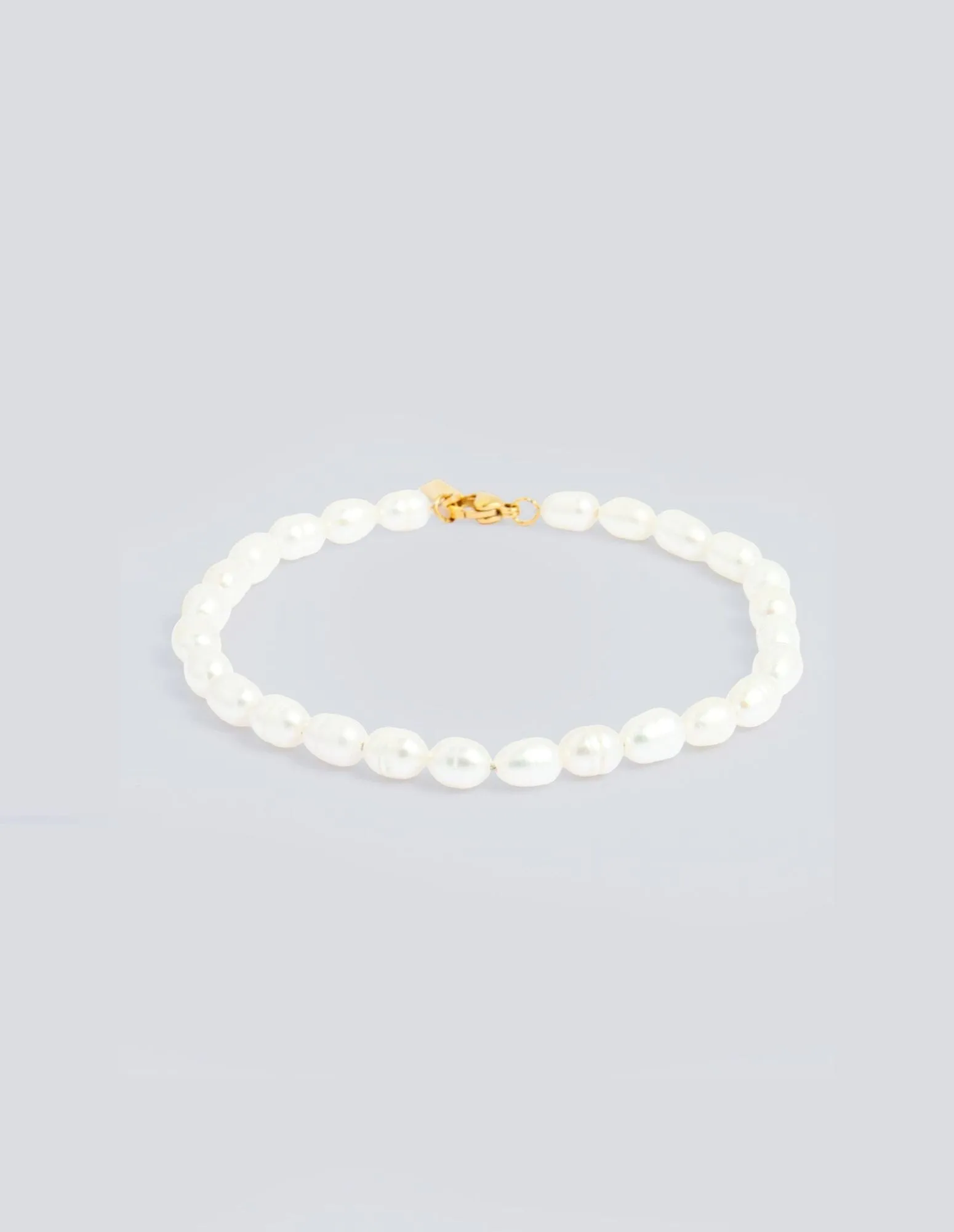 Gold Pearl Bracelet