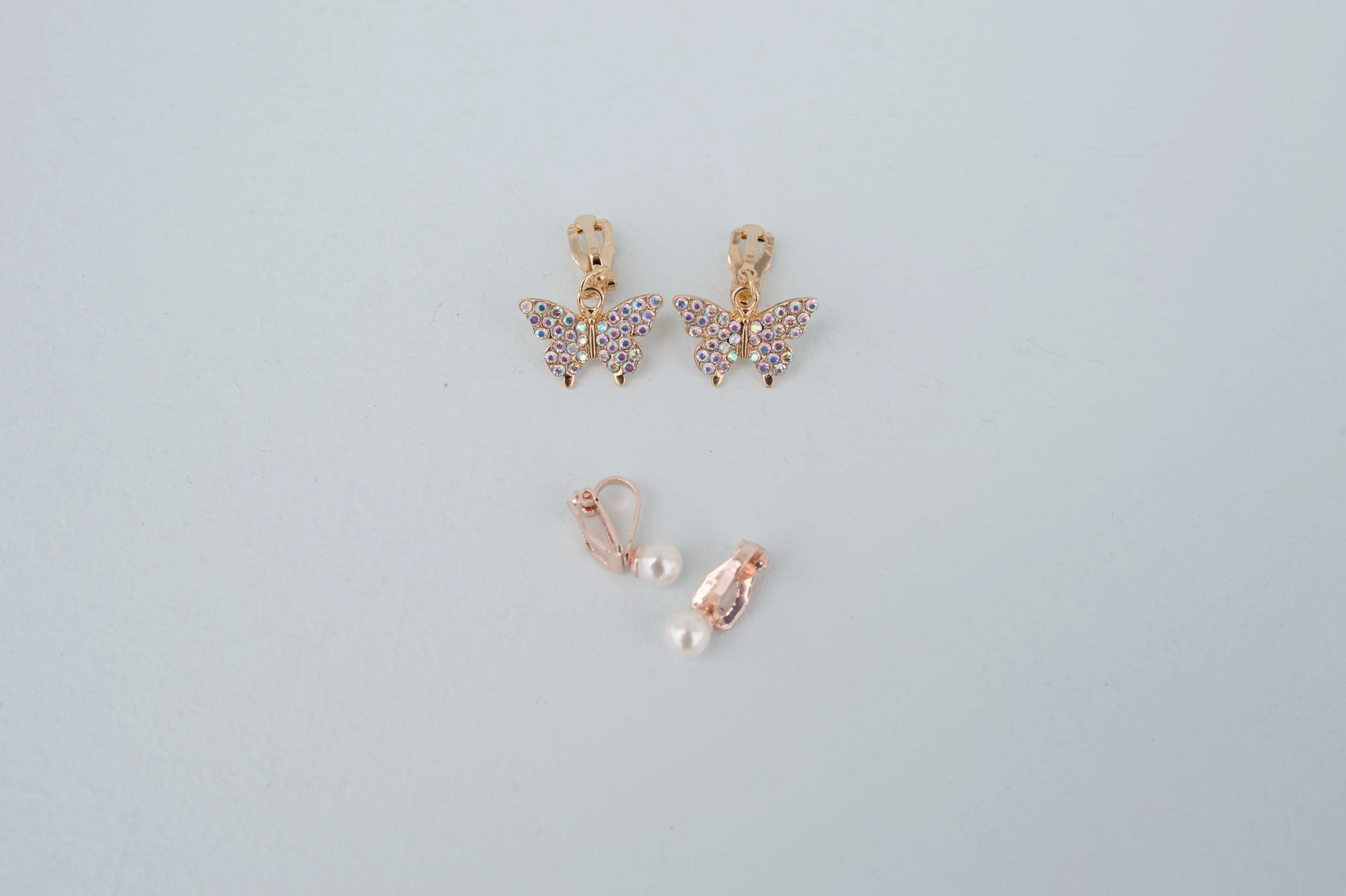 Great Pretenders Clip Earrings - Boutique Butterfly