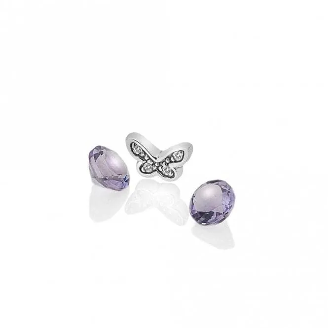 Hot Diamonds Anais Silver Butterfly Charm AC112