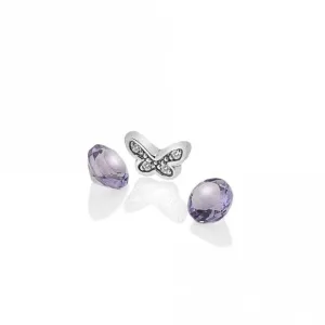 Hot Diamonds Anais Silver Butterfly Charm AC112