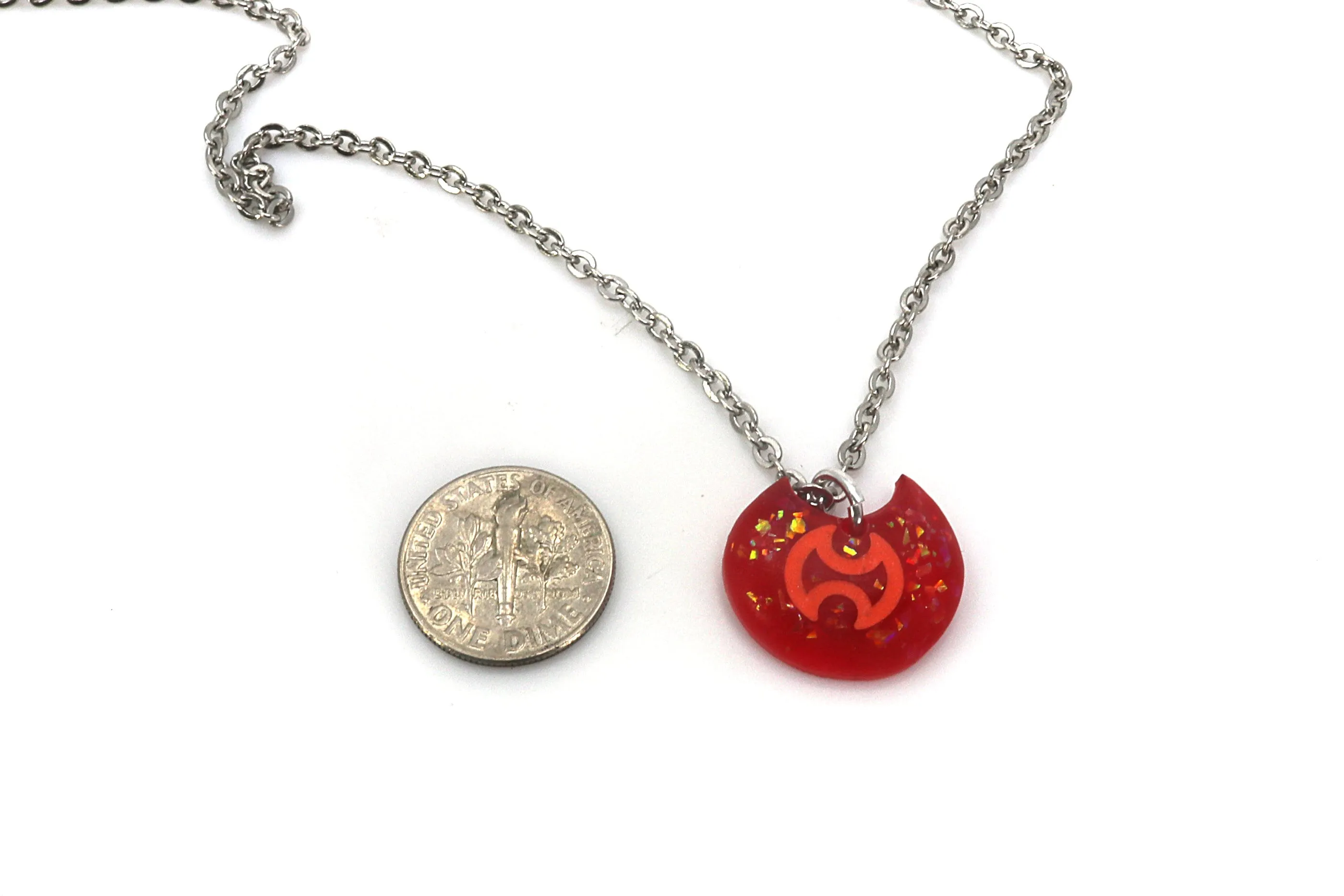 Job Stone Locket Charm Glow Necklaces - FFXIV