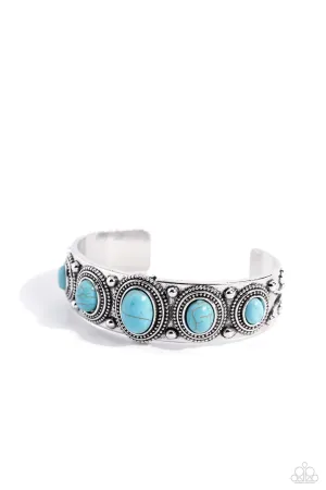 Mesa Mystery - Blue Bracelet - Paparazzi Accessories