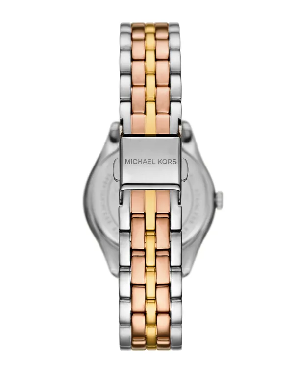 Michael Kors - Harlowe Three-Hand Tri-Tone Stainless Steel Watch - MK4846 - 788791