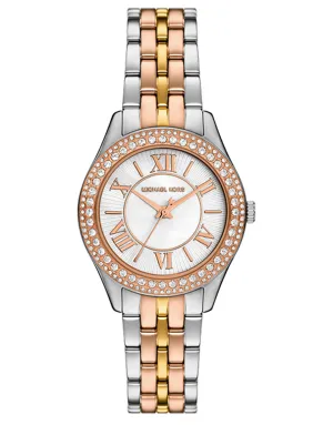 Michael Kors - Harlowe Three-Hand Tri-Tone Stainless Steel Watch - MK4846 - 788791