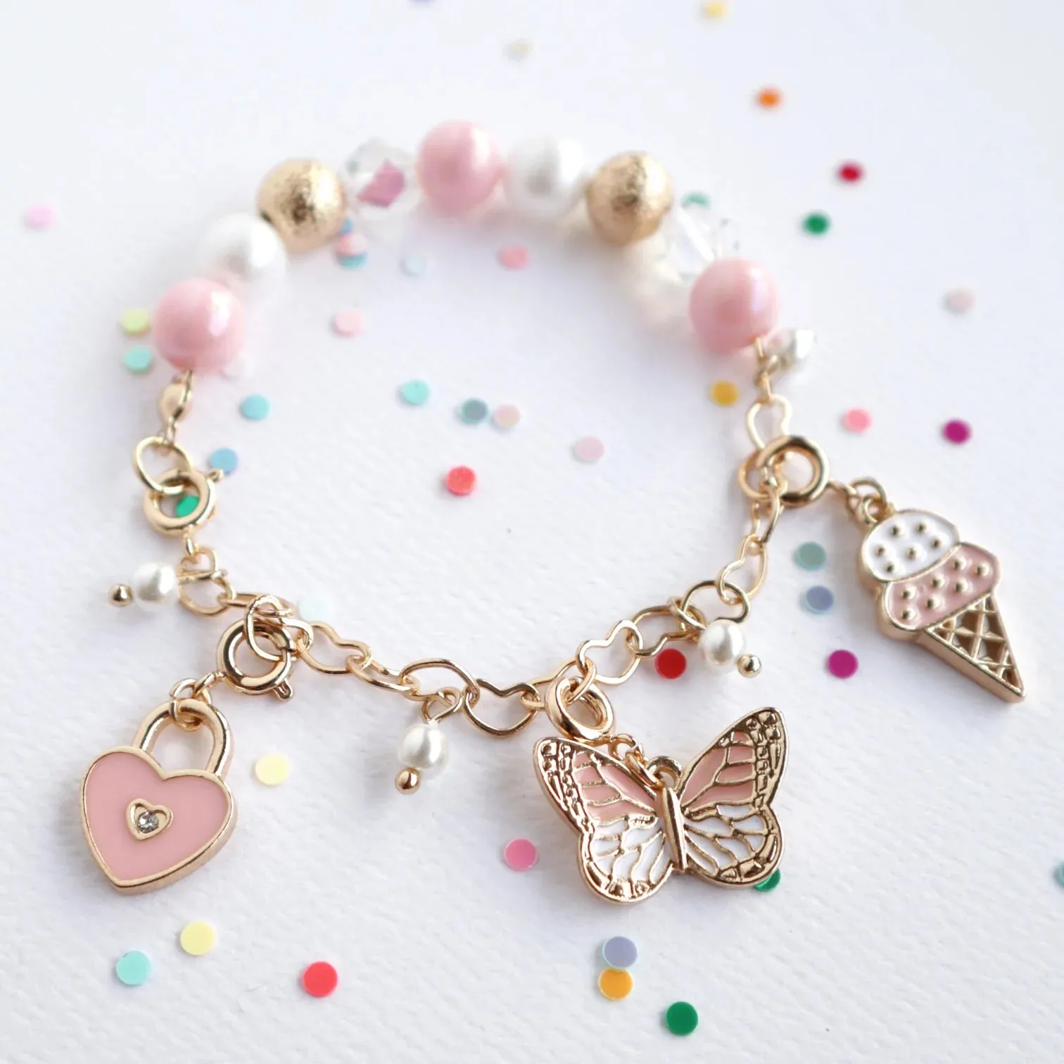 MON COCO SWEET SUPRISES CHARM BRACELET