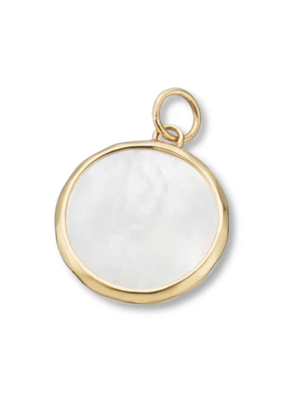 Mother of Pearl Moon Goddess Pendant