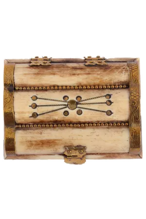 Natural Bone Jewelry Box