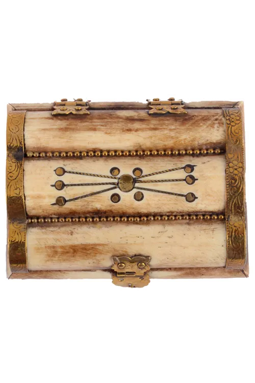 Natural Bone Jewelry Box