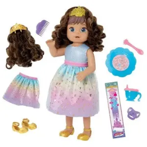 Open Box - Princess Ellie Grows Up! Growing and Talking Baby Doll - Brown Hair