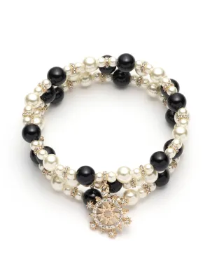 Pearl Bracelet Set