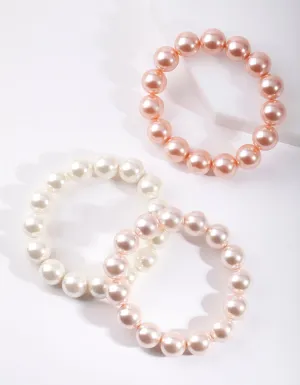 Pink Pearl Bracelet Pack