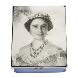 Portrait of HM Queen Elizabeth, The Queen Mother by Cecil Beaton Enamel Box