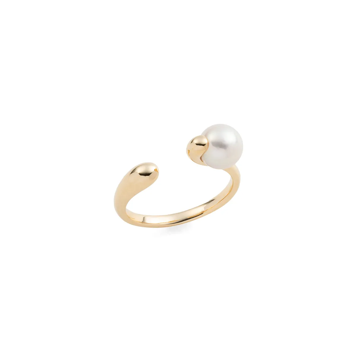 "Drosera"  Akoya Pearl Ring