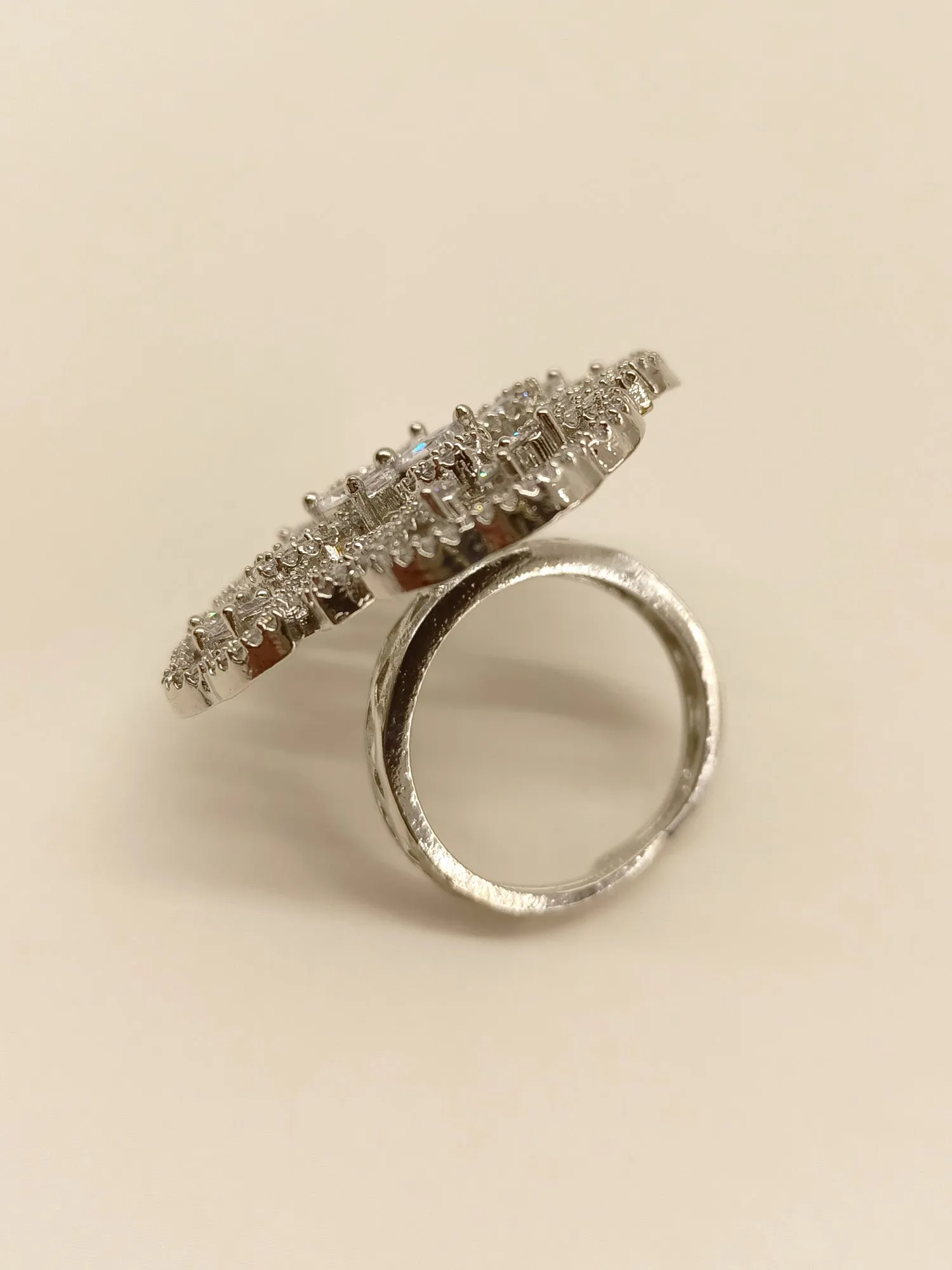 Rasiya American Diamond Finger Ring