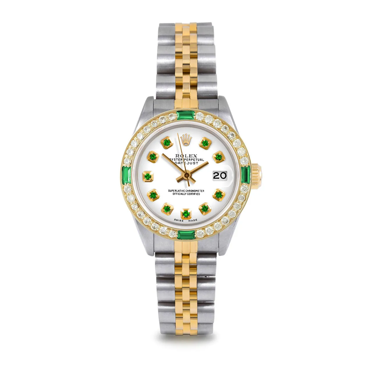 Rolex Datejust 26mm | 69173-WHT-EMD-AM-4EMD-JBL